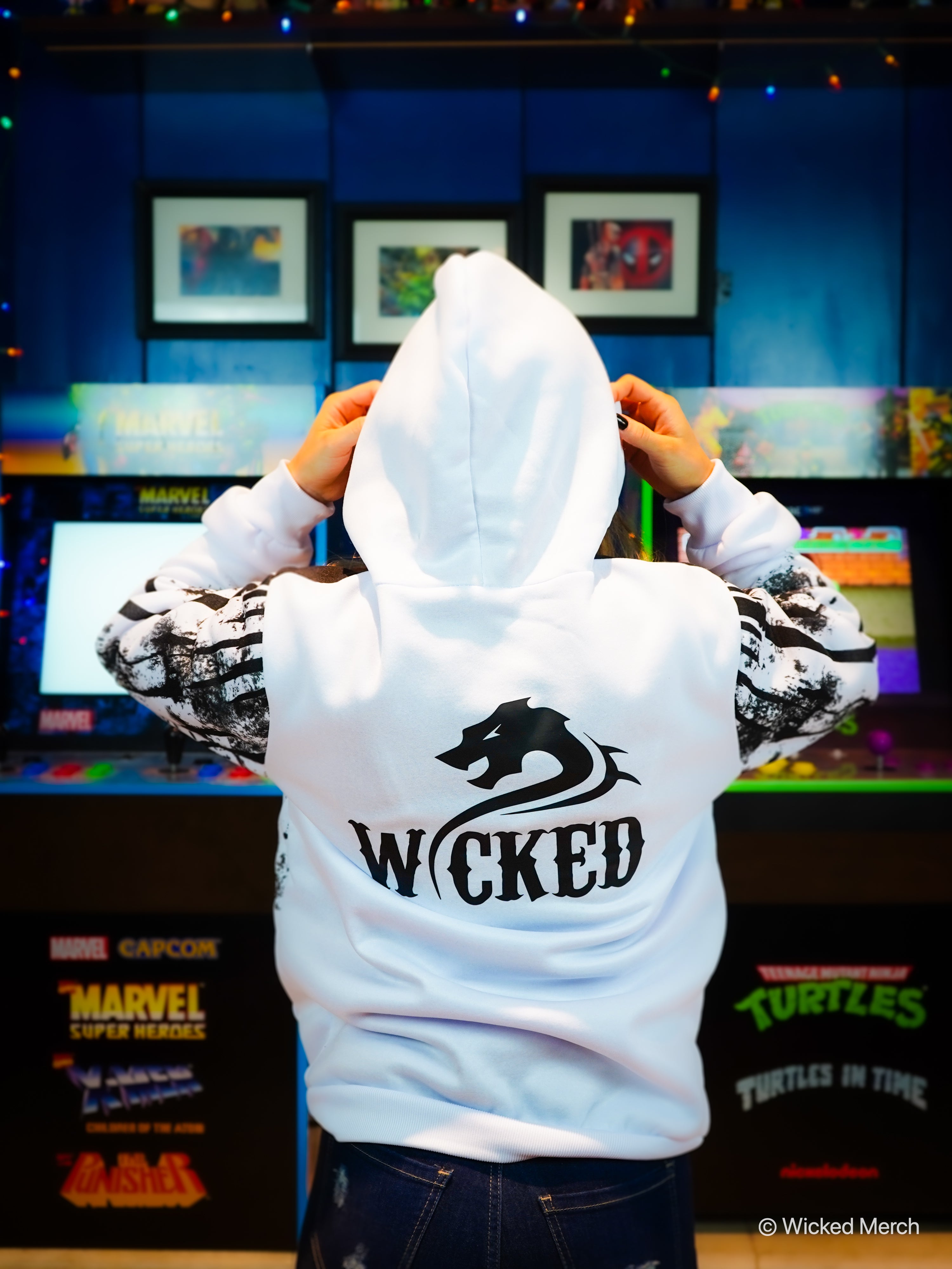 Wicked Drip sweater Women's White