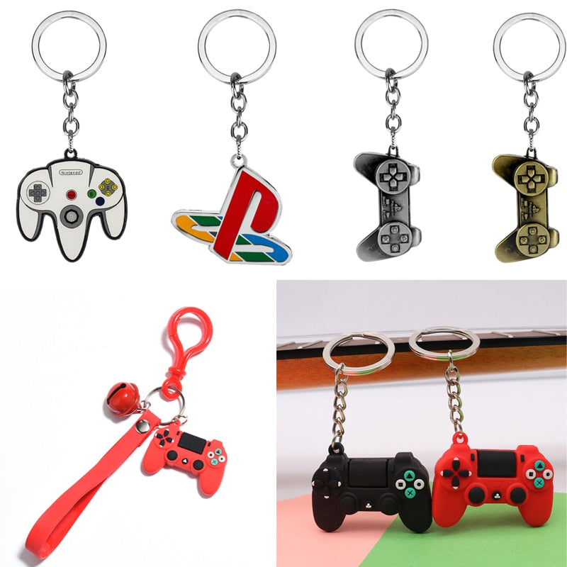 Video Game Handle Keychain