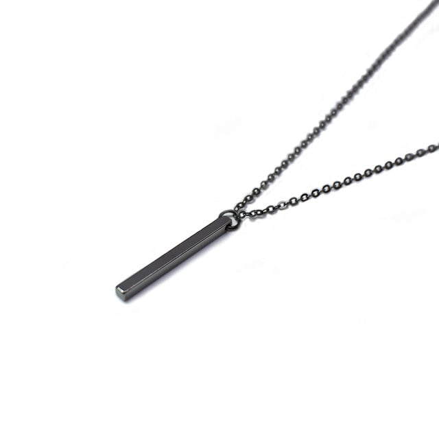 Pendant Necklace Men's Stainless Steel