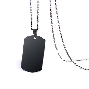 Pendant Necklace Men's Stainless Steel